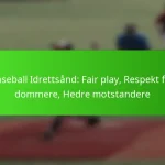 Baseball Idrettsånd: Fair play, Respekt for dommere, Hedre motstandere