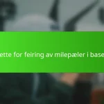 Etikette for feiring av milepæler i baseball