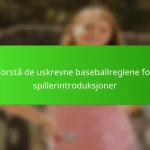 Forstå de uskrevne baseballreglene for spillerintroduksjoner