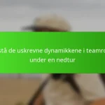 Forstå de uskrevne dynamikkene i teamroller under en nedtur